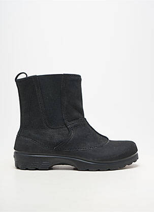 Botine/ghete umplută vârf rotund negru CROCS bărbat