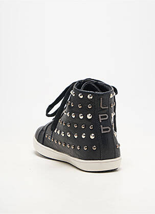 Adidași material neted toc plat până la 3 cm negru LPB LES PETITES BOMBES  femeie