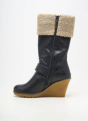 Cizme material neted toc de 7 la 9 cm negru LPB LES PETITES BOMBES  femeie