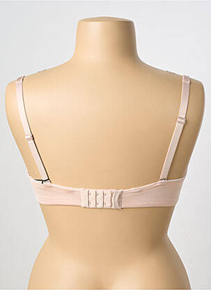 Sutien efect material satinat top sutien modelat roz CHANTELLE femeie
