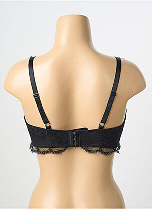 Sutien fără armatură bralete negru MEY femeie