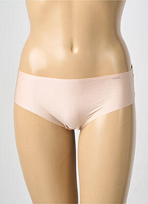 Shorty microfibre culoare piersică CHANTELLE femeie