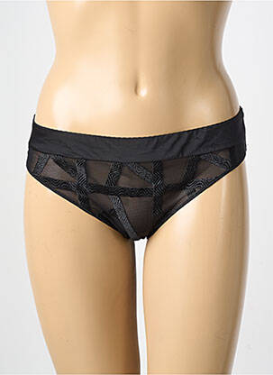 Chilot elasticitate negru LOUISA BRACQ femeie
