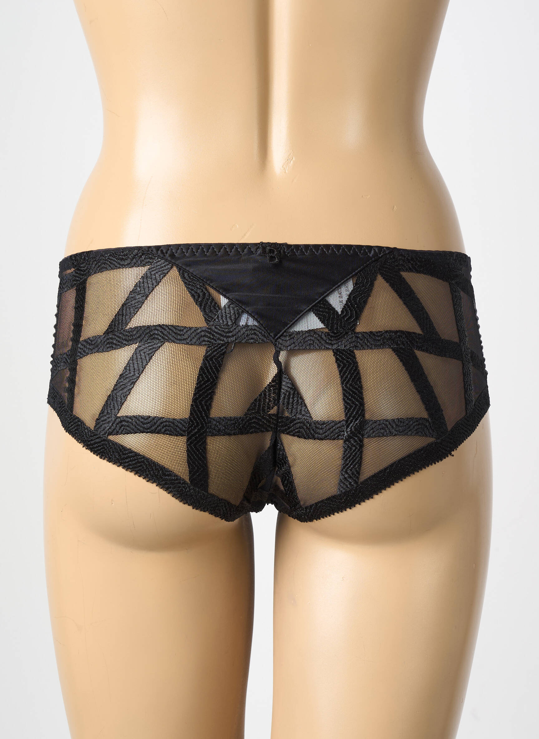 Chilot elasticitate negru LOUISA BRACQ femeie