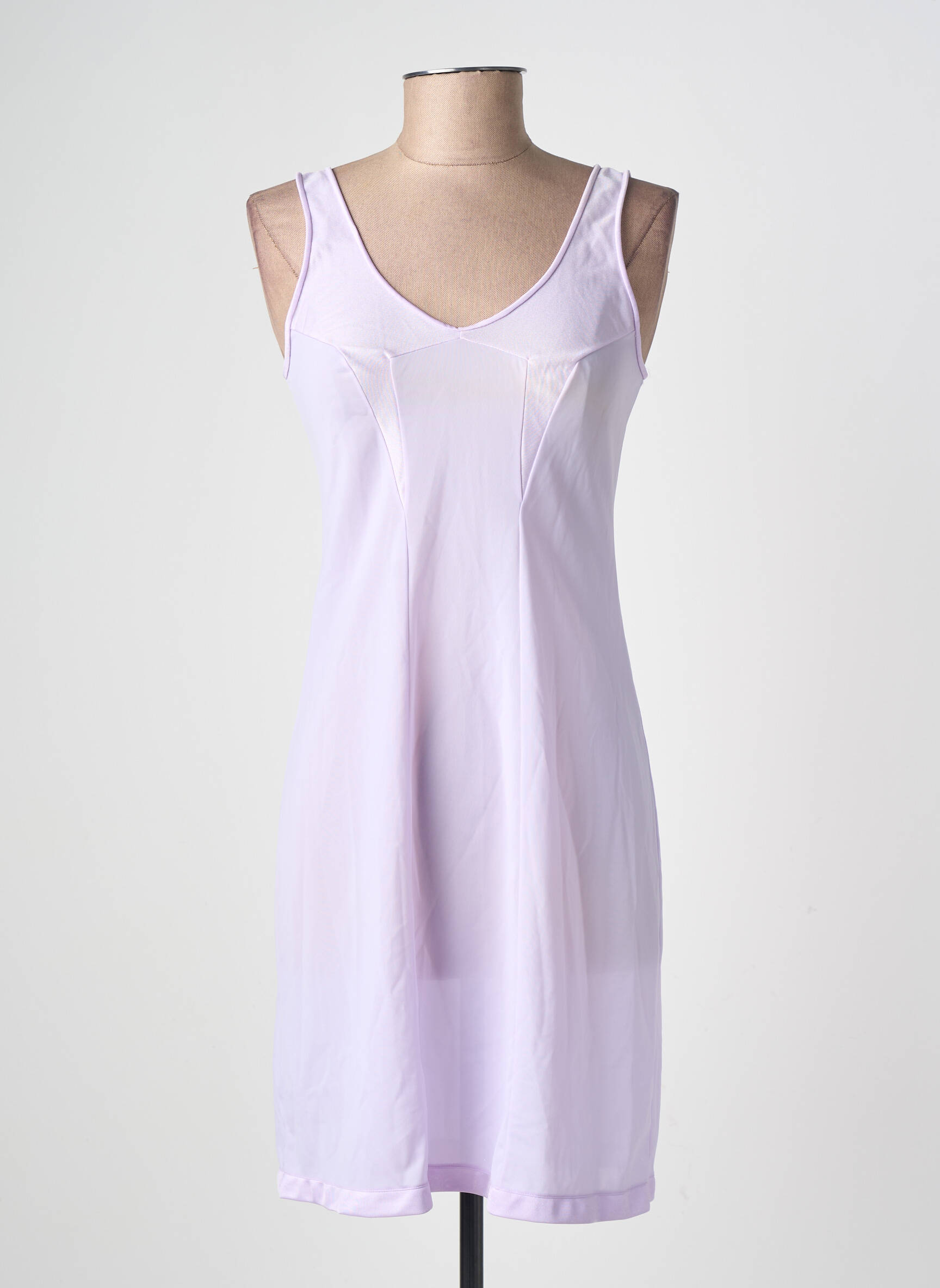 Nuisetă/combinetă efect material satinat violet NEYRET femeie
