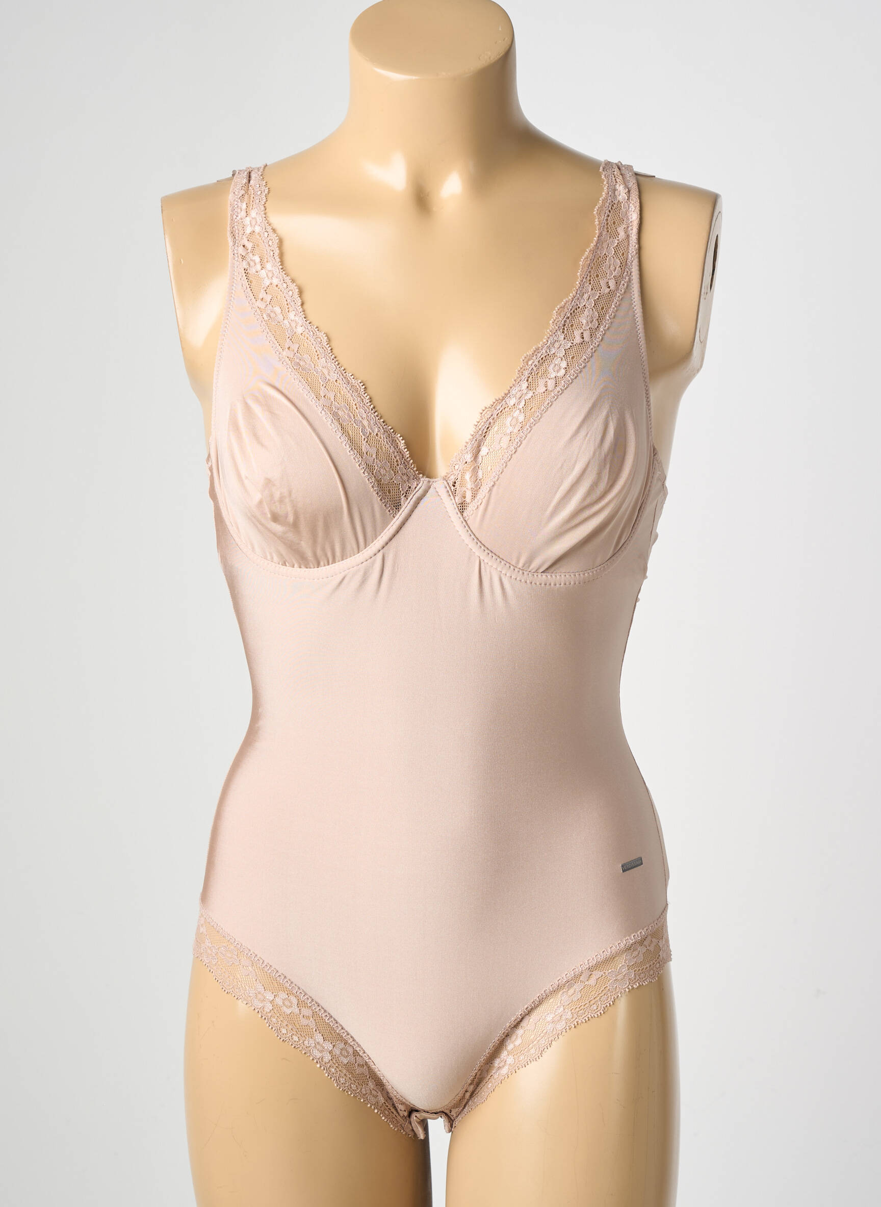 Body de lenjerie elasticitate bej VERDISSIMA femeie