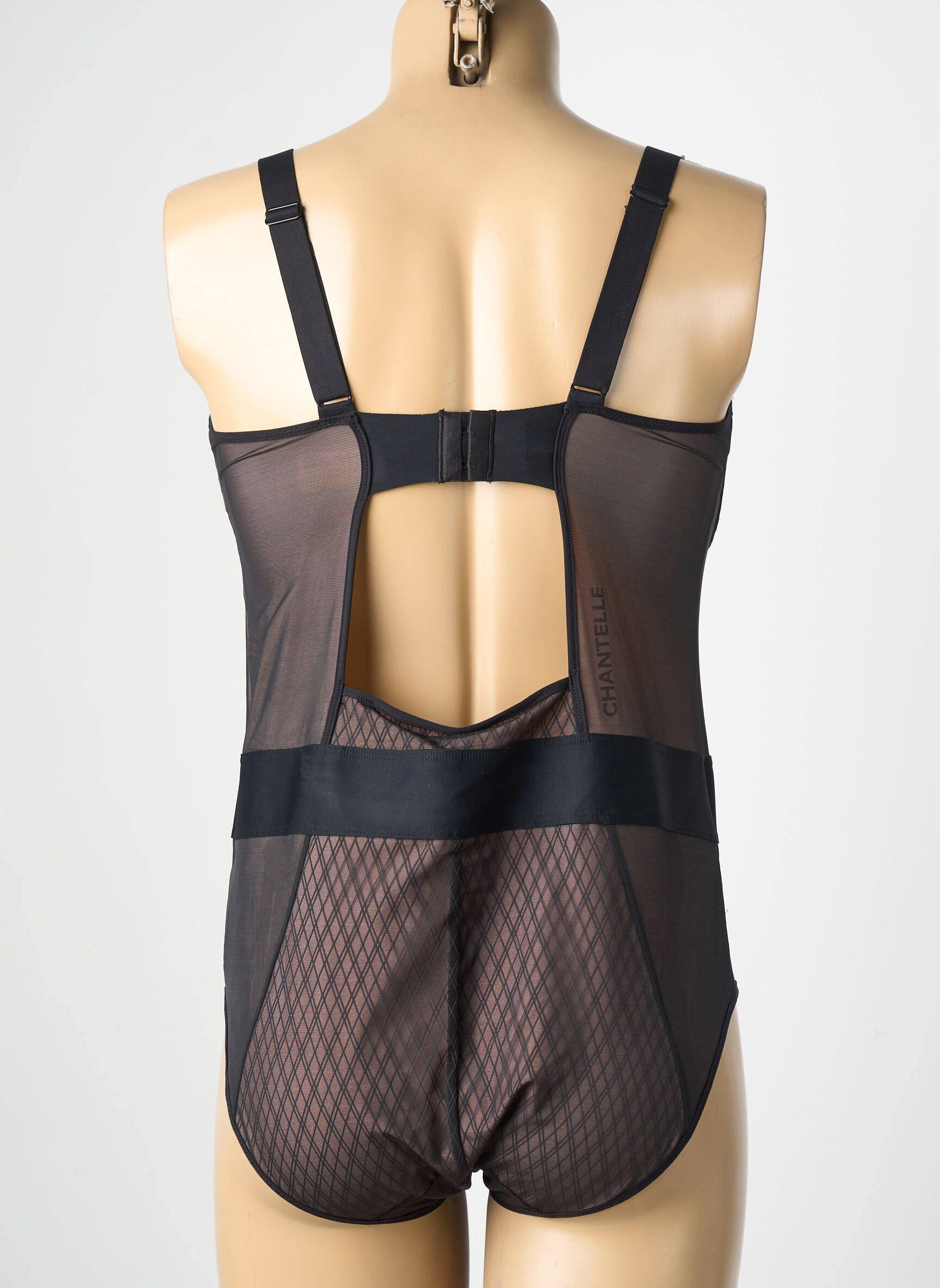Body de lenjerie elasticitate negru CHANTELLE femeie