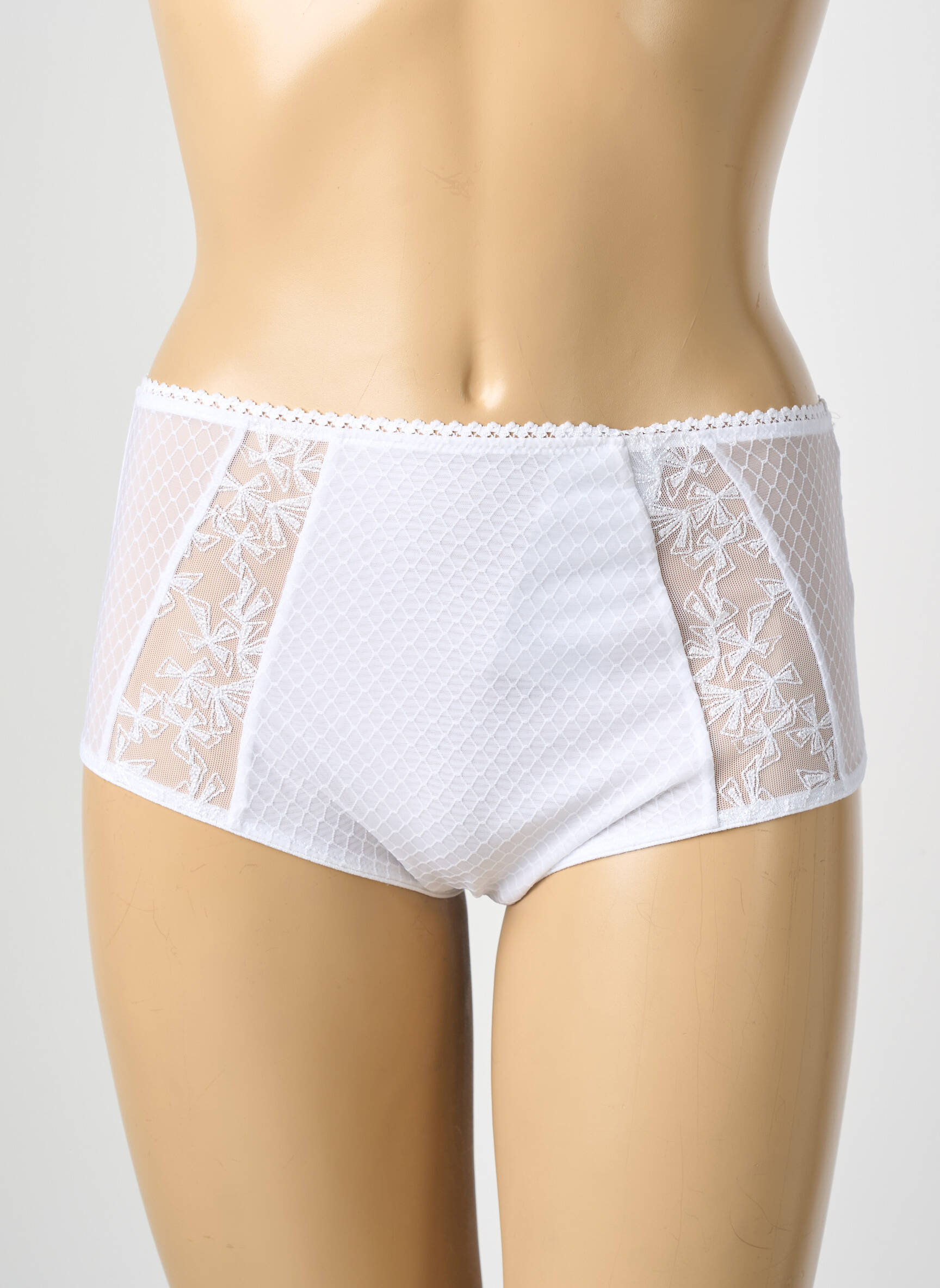 Shorty elasticitate alb CHANTELLE femeie
