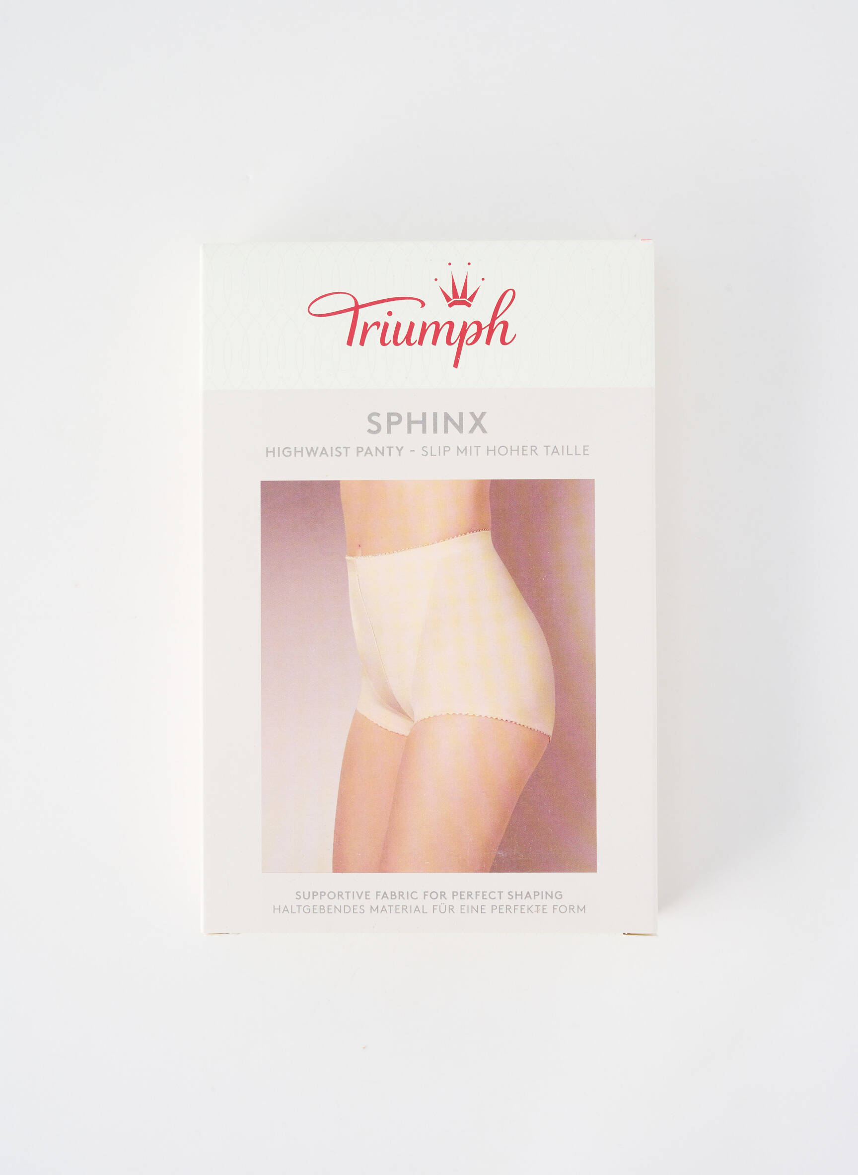 Chilot cu talie înaltă efect material satinat bej TRIUMPH femeie