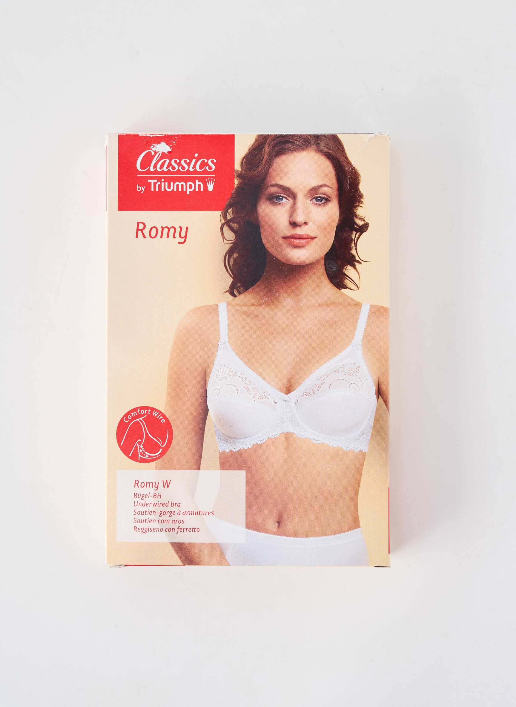 Sutien sutien cupe întregi cu decolteu înalt sutien cupe întregi cu decolteu înalt alb TRIUMPH femeie