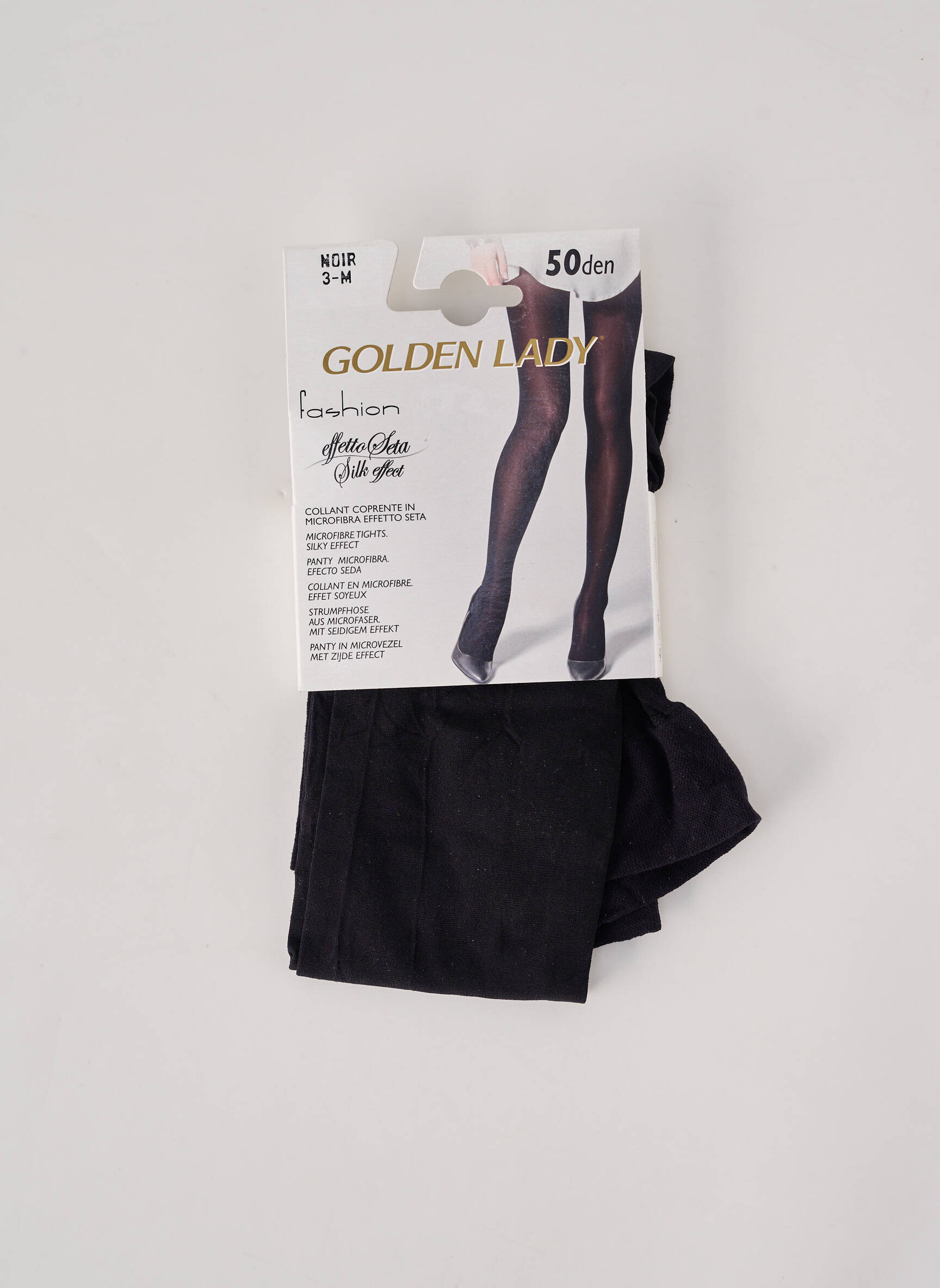 Colanți elasticitate negru GOLDEN LADY femeie