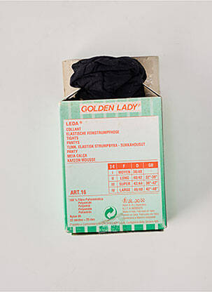 Colanți elasticitate negru GOLDEN LADY femeie