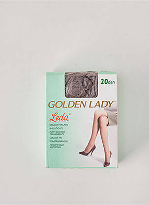 Colanți elasticitate bej GOLDEN LADY femeie