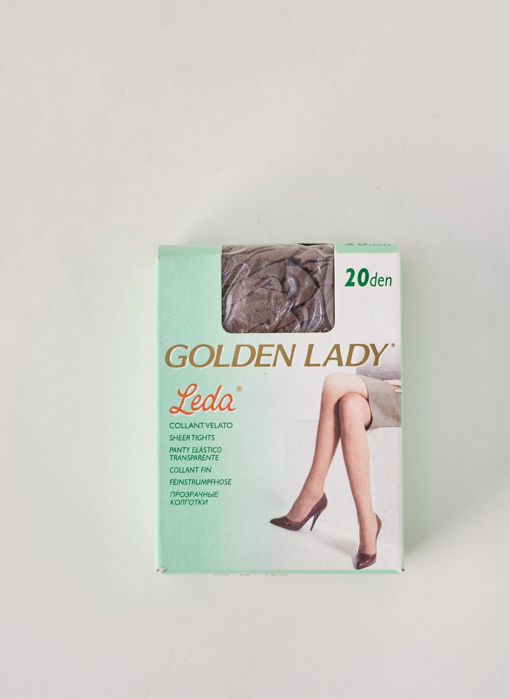Colanți elasticitate bej GOLDEN LADY femeie
