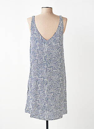 Rochie scurtă fără mâneci fără mâneci albastru YERSE femeie