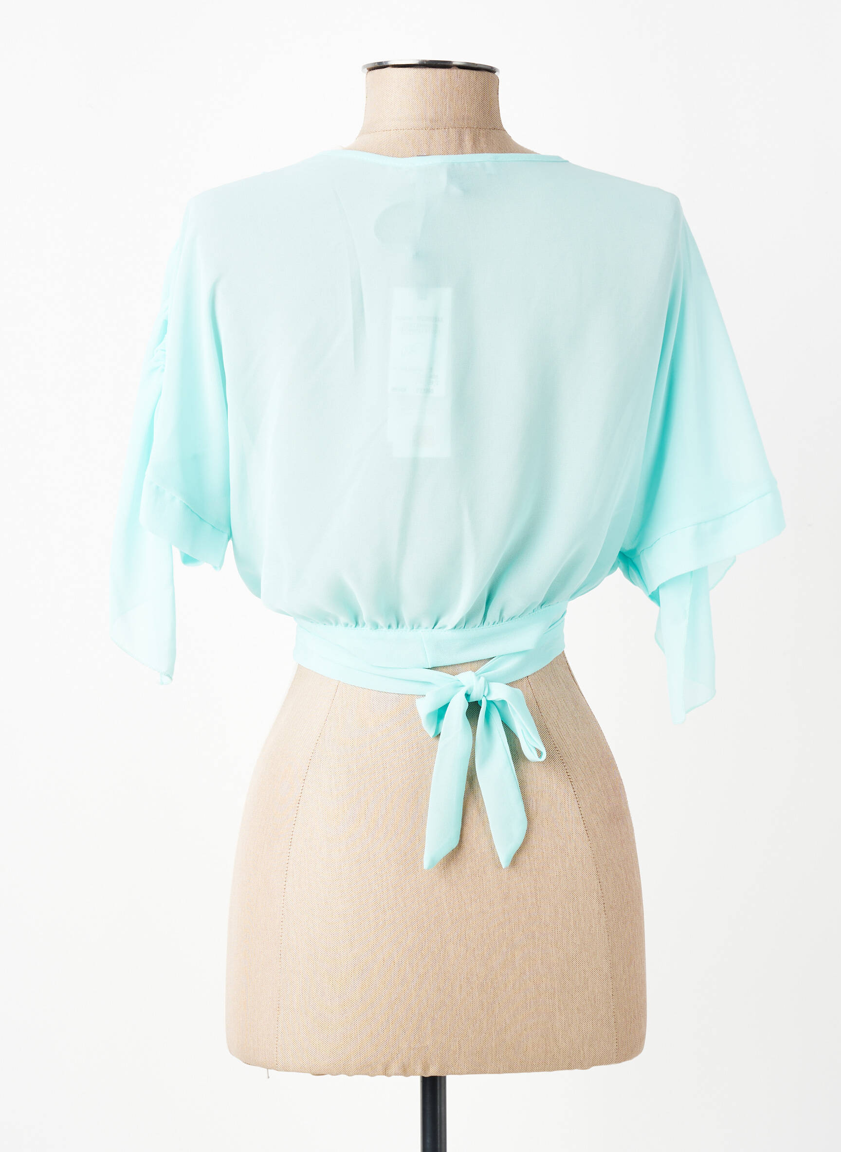 Cardigan petrecut mâneci 3/4 albastru RINASCIMENTO femeie