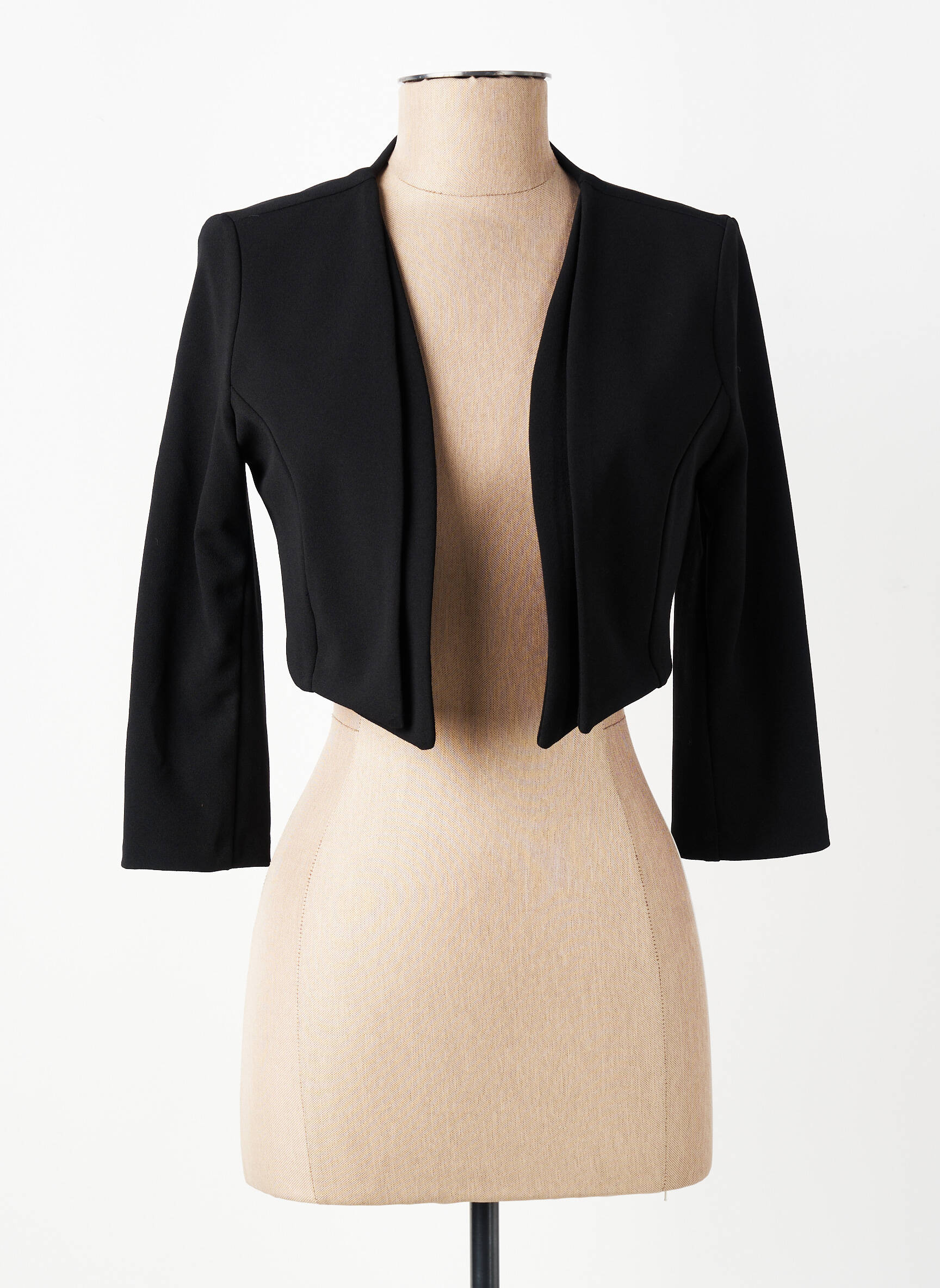 Bolero mâneci lungi negru RINASCIMENTO femeie