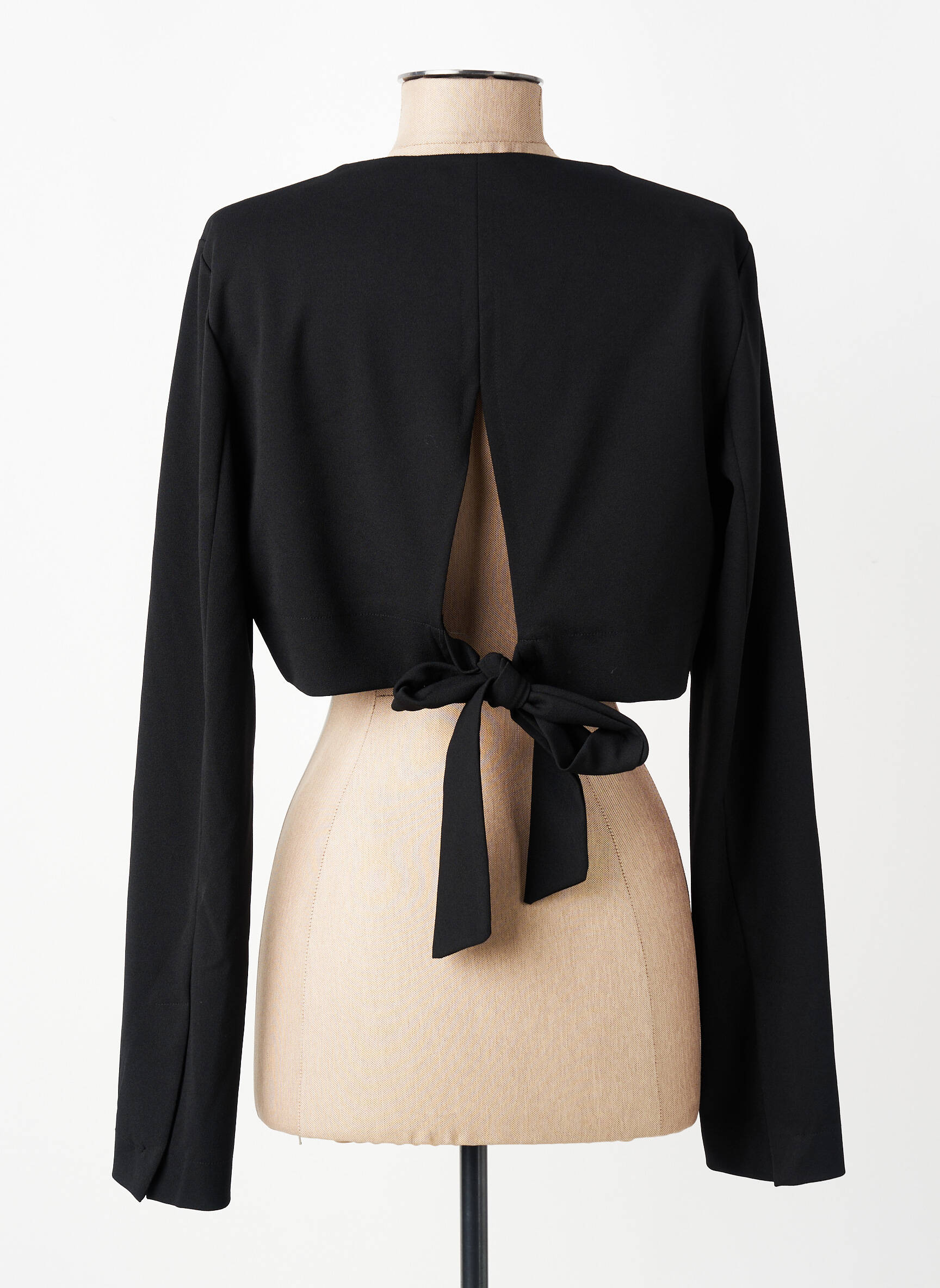 Bolero mâneci lungi negru RINASCIMENTO femeie