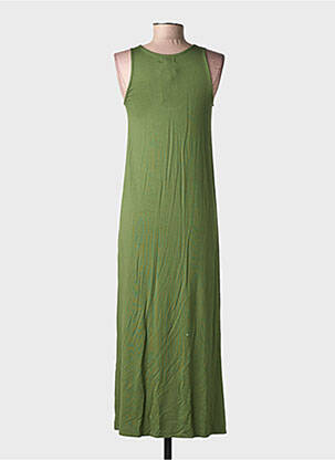 Rochie lungă fără mâneci fără mâneci verde YERSE femeie