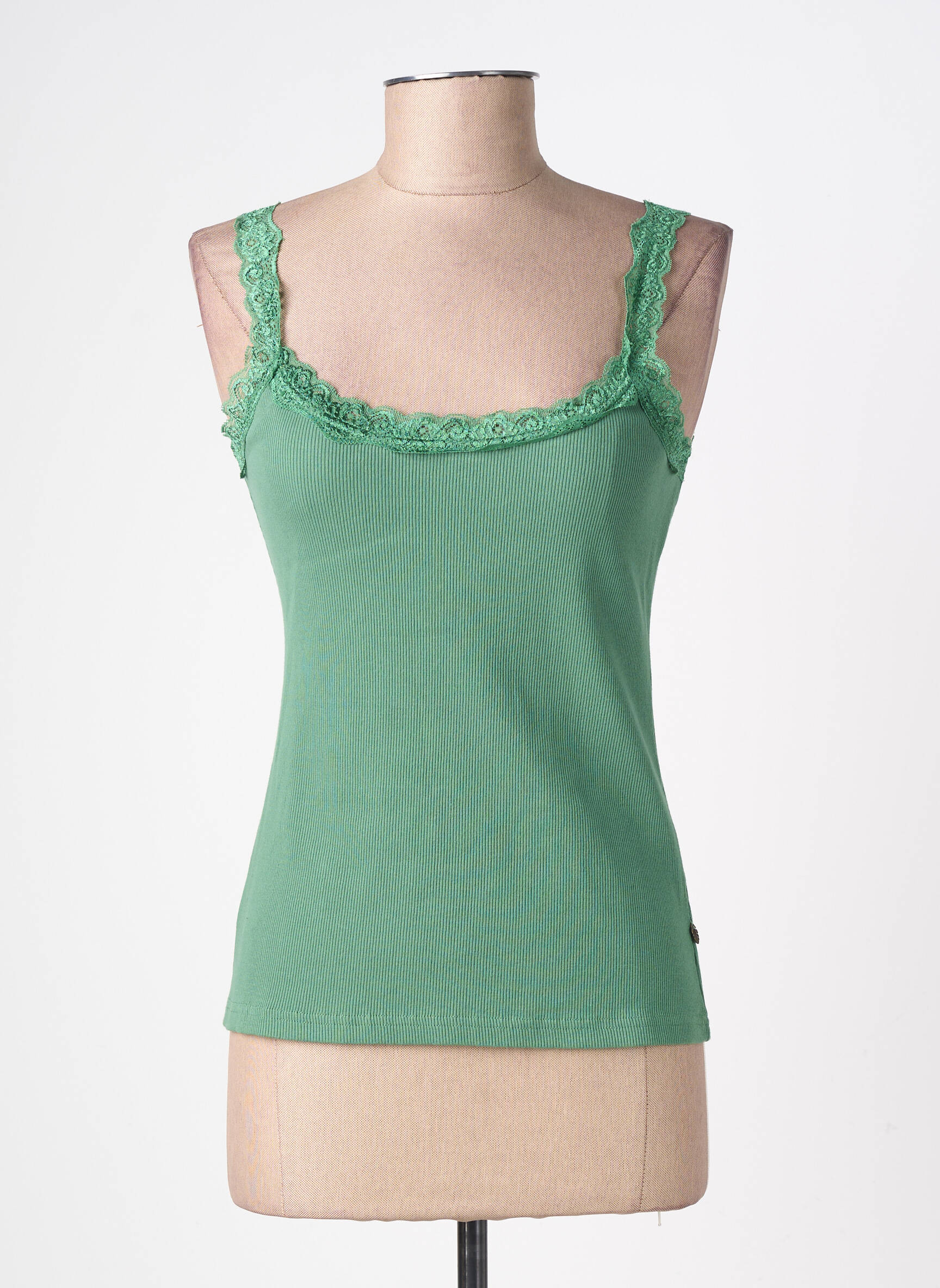 Top elasticitate fără mâneci verde FREEMAN T.PORTER femeie