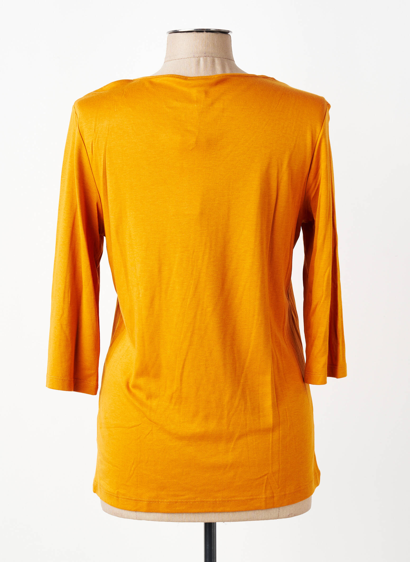 Top țesătură jersey mâneci lungi galben STREET ONE femeie