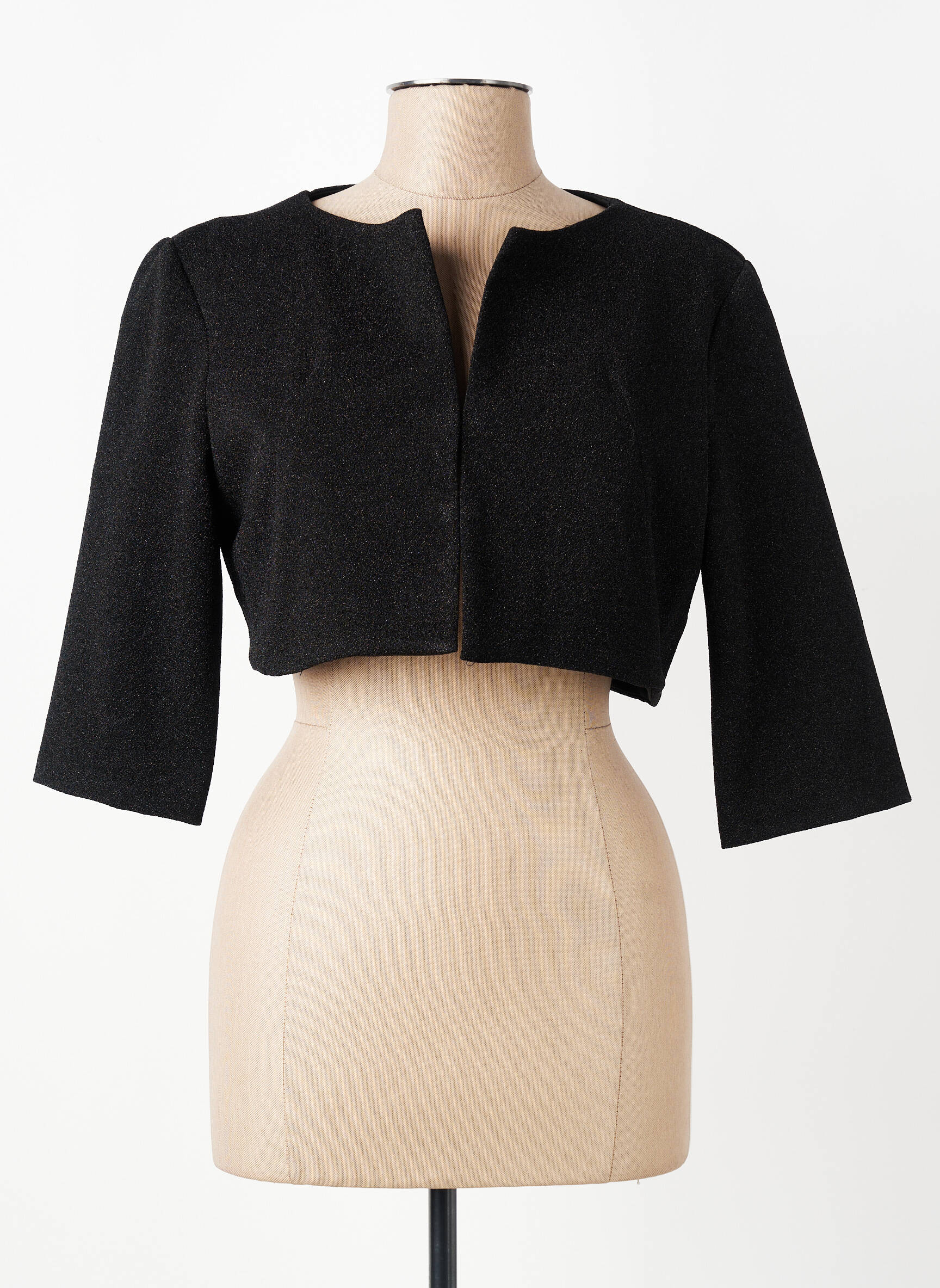 Bolero guler rotund negru RINASCIMENTO femeie