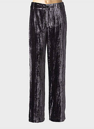 Pantalon drept elasticitate mărime normală gri RUE MAZARINE femeie