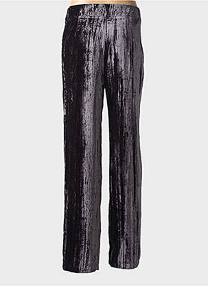 Pantalon drept elasticitate mărime normală gri RUE MAZARINE femeie