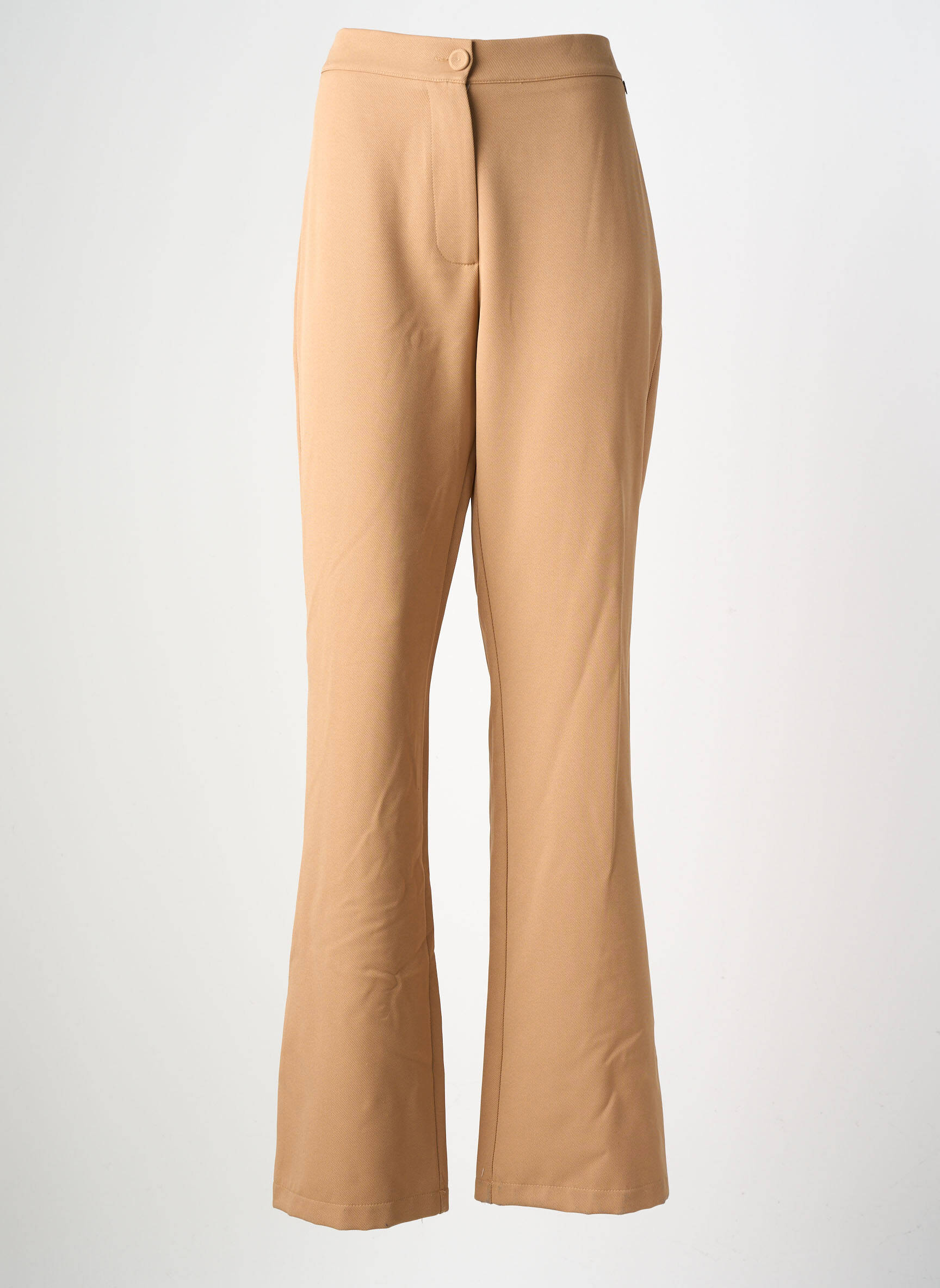 Pantalon evazat talie joasă talie joasă bej AMELIE & AMELIE femeie