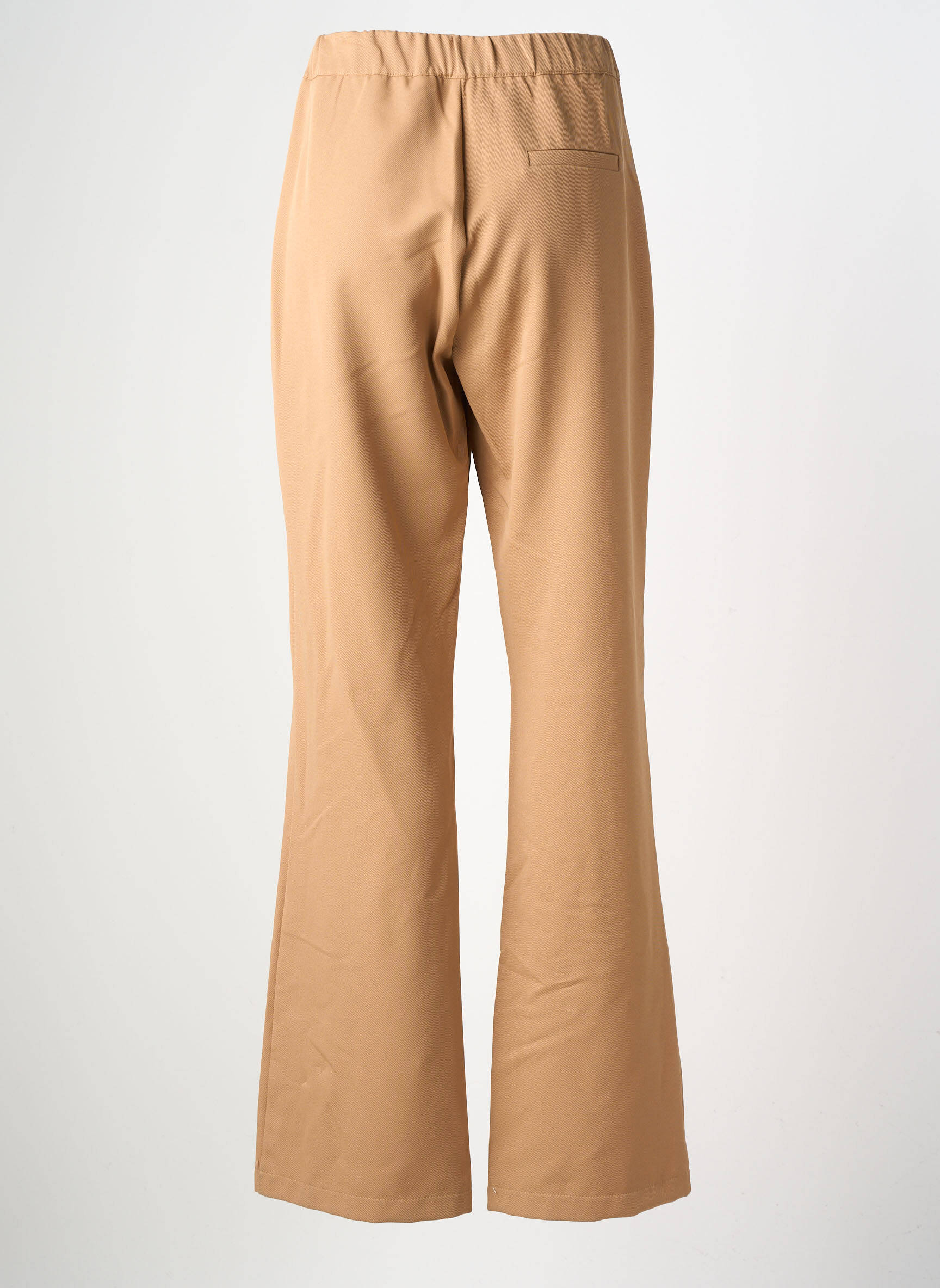 Pantalon evazat talie joasă talie joasă bej AMELIE & AMELIE femeie