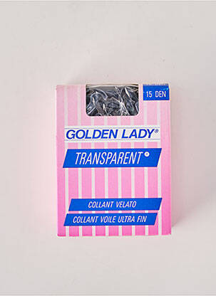 Colanți țesătură transparentă negru GOLDEN LADY femeie
