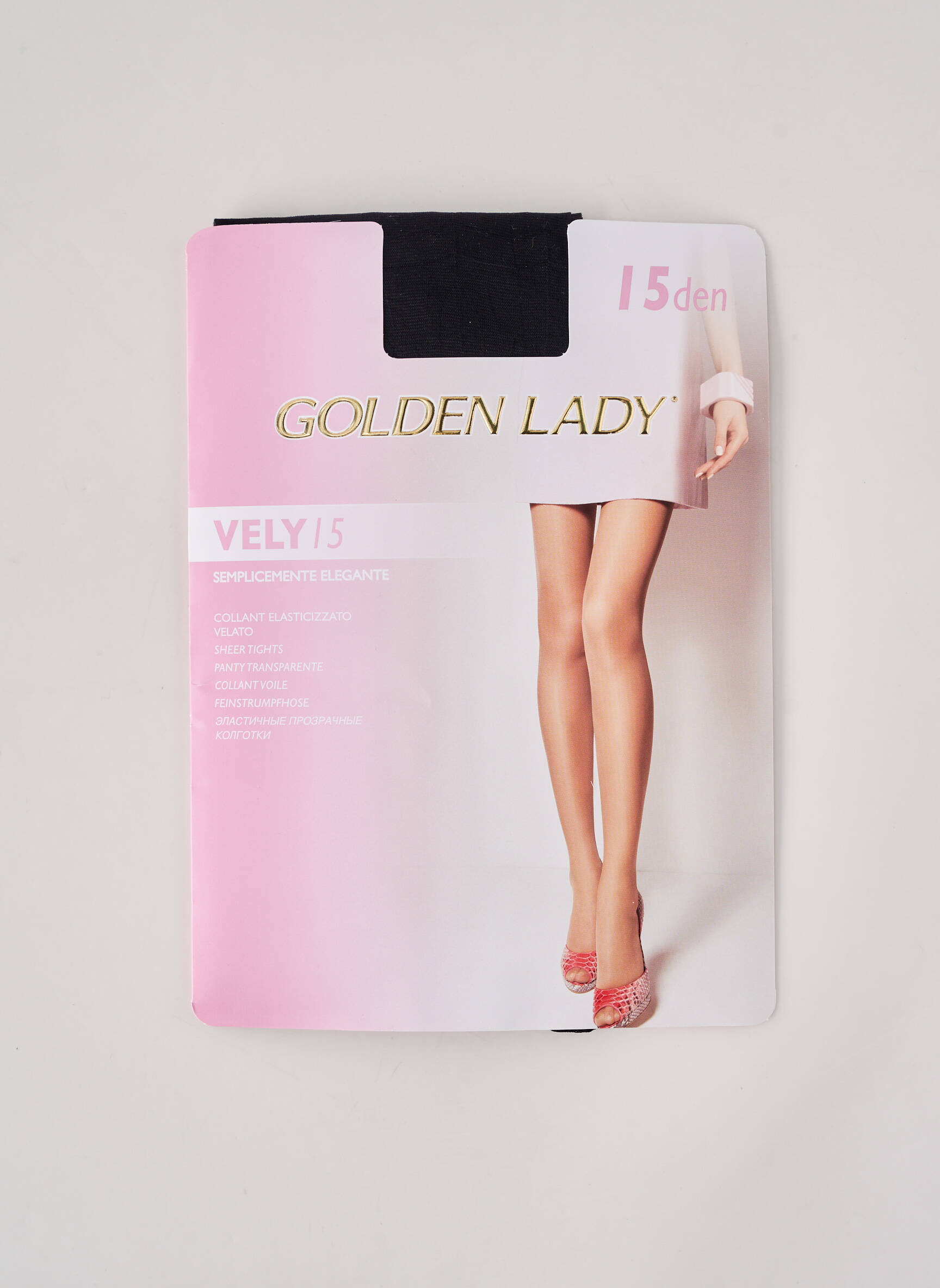 Colanți elasticitate negru GOLDEN LADY femeie