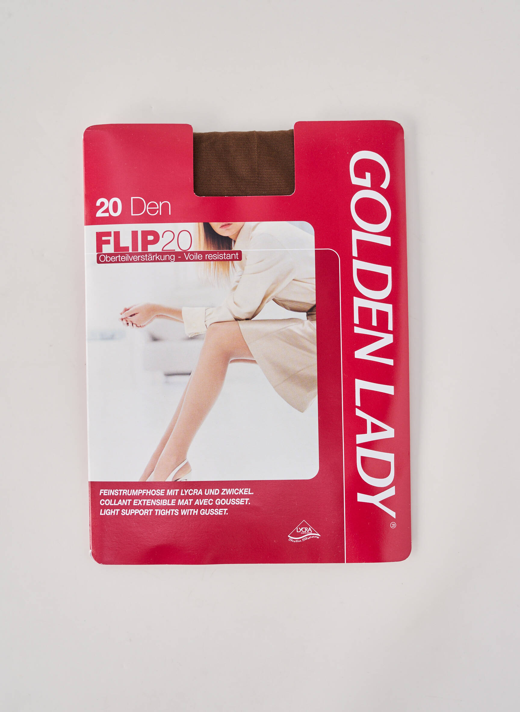 Colanți elasticitate maro GOLDEN LADY femeie