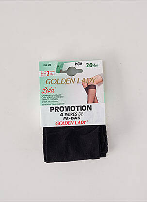 Colanți elasticitate negru GOLDEN LADY femeie