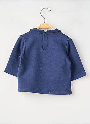 Tricou mâneci lungi mâneci lungi albastru PETIT BATEAU băiat