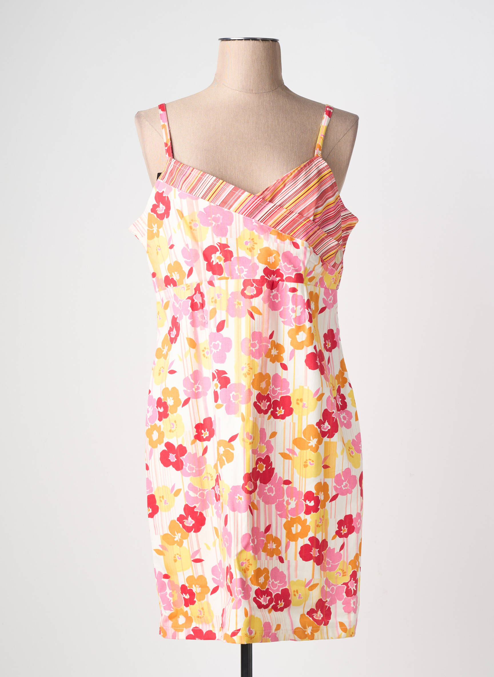 Rochie scurtă fără mâneci fără mâneci roz LUCCHINI femeie