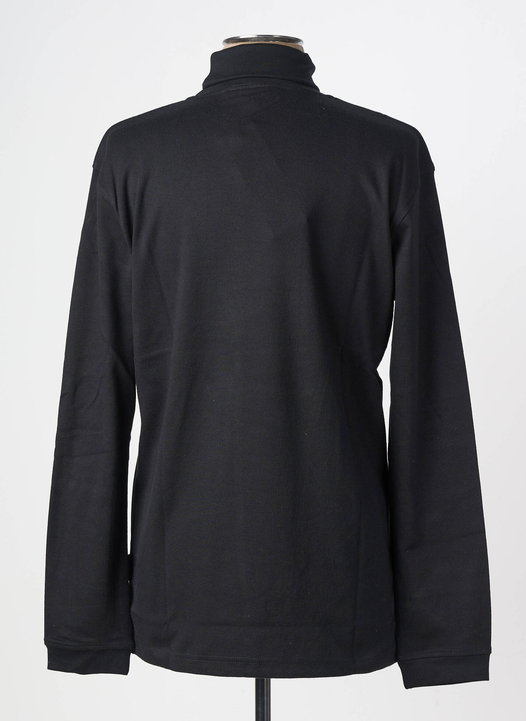 Tricou croială cambrată mâneci lungi negru CBK bărbat