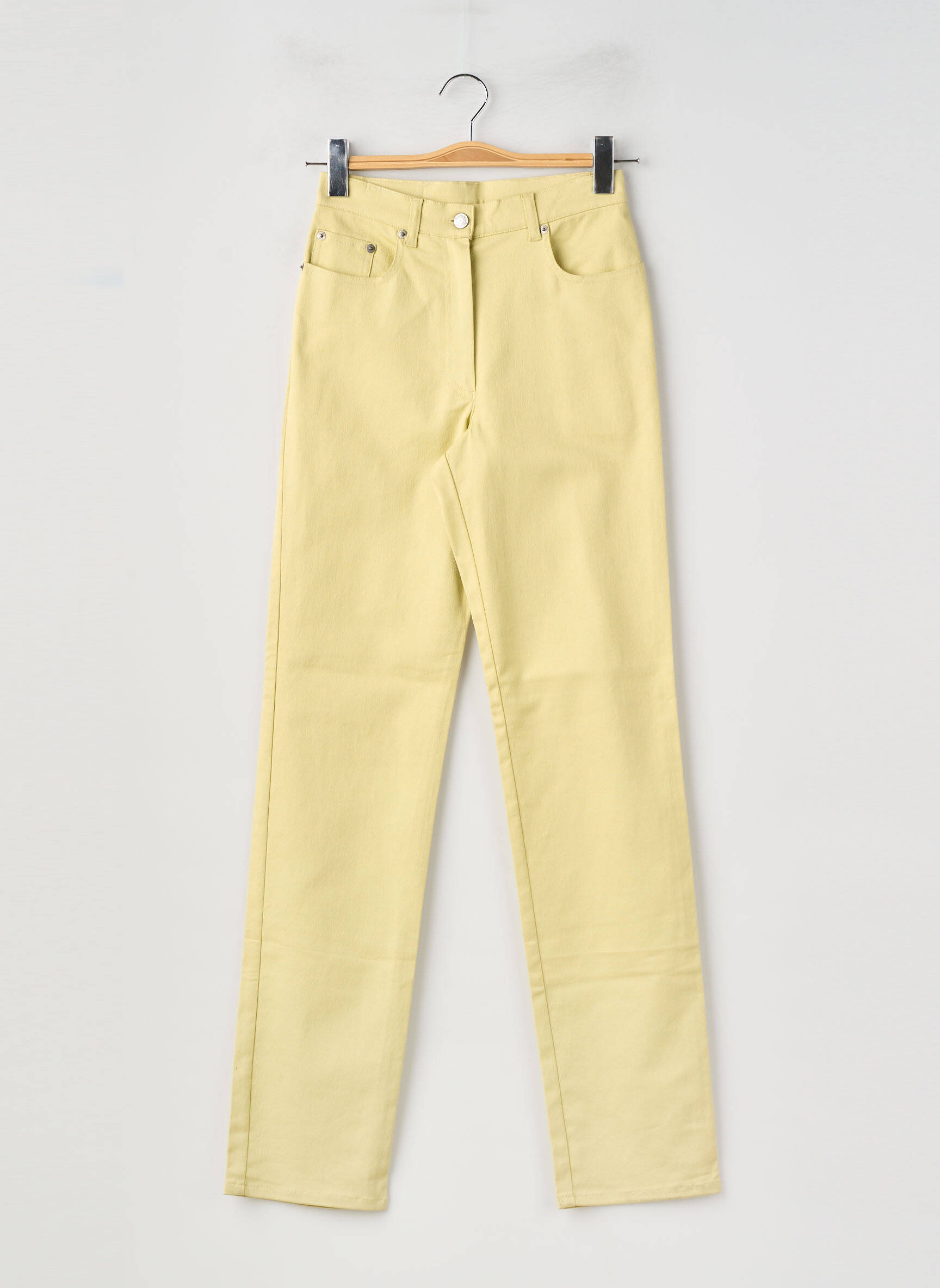 Pantalon drept elasticitate mărime normală verde LUCCHINI femeie