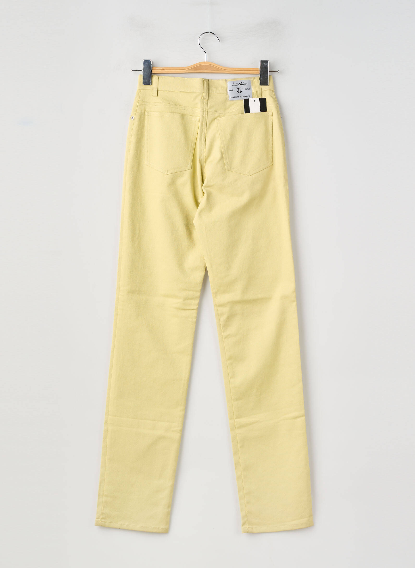 Pantalon drept elasticitate mărime normală verde LUCCHINI femeie