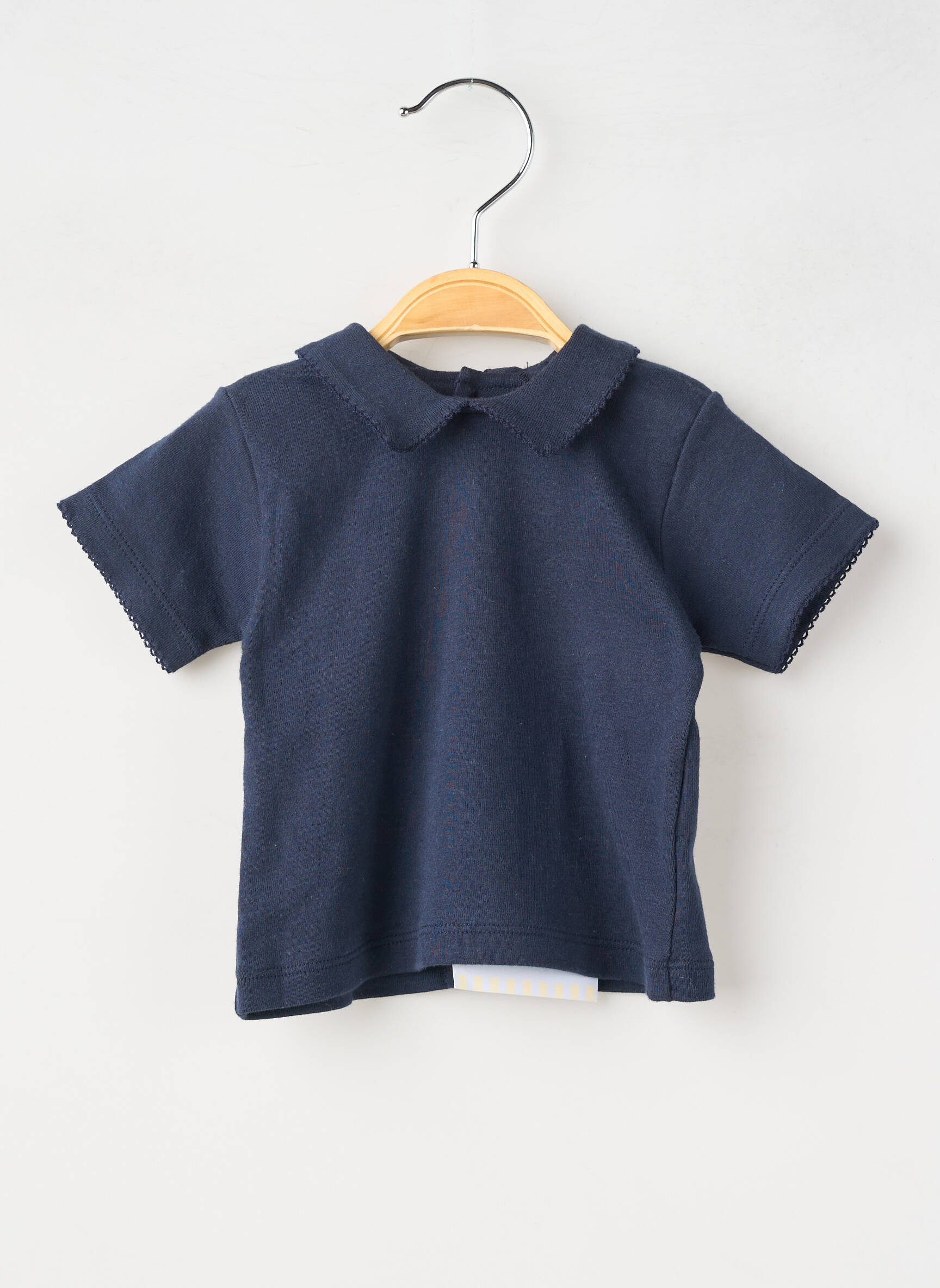 Polo mâneci scurte albastru PETIT BATEAU copil