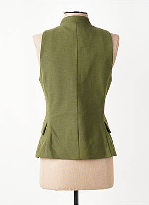 Jachete casual guler rotund verde LUMINA femeie