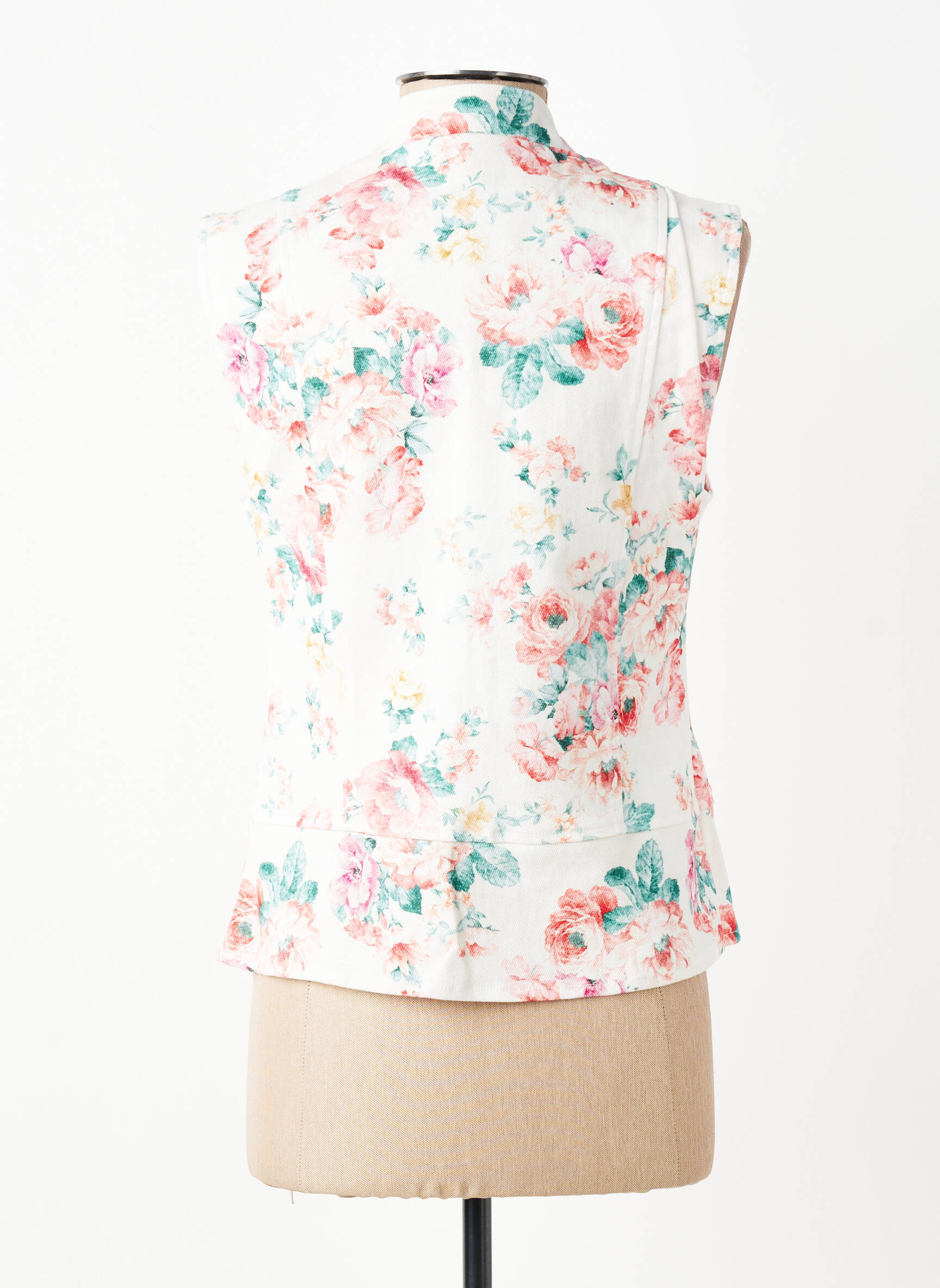 Jachete casual guler rotund alb LUMINA femeie