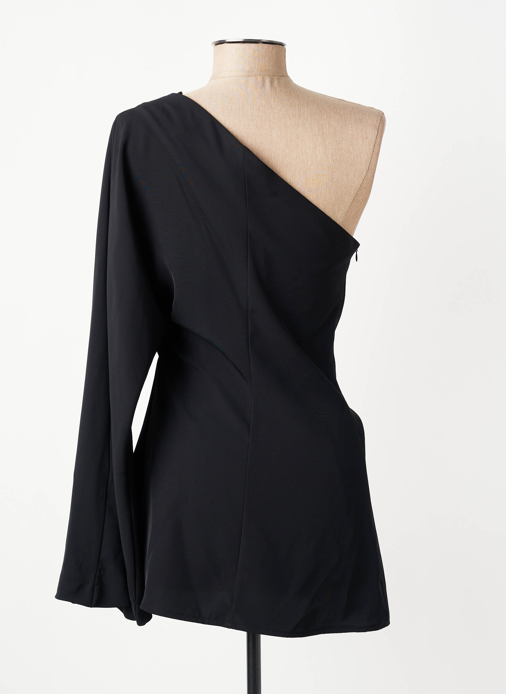 Top mâneci lungi mâneci lungi negru LUMINA femeie