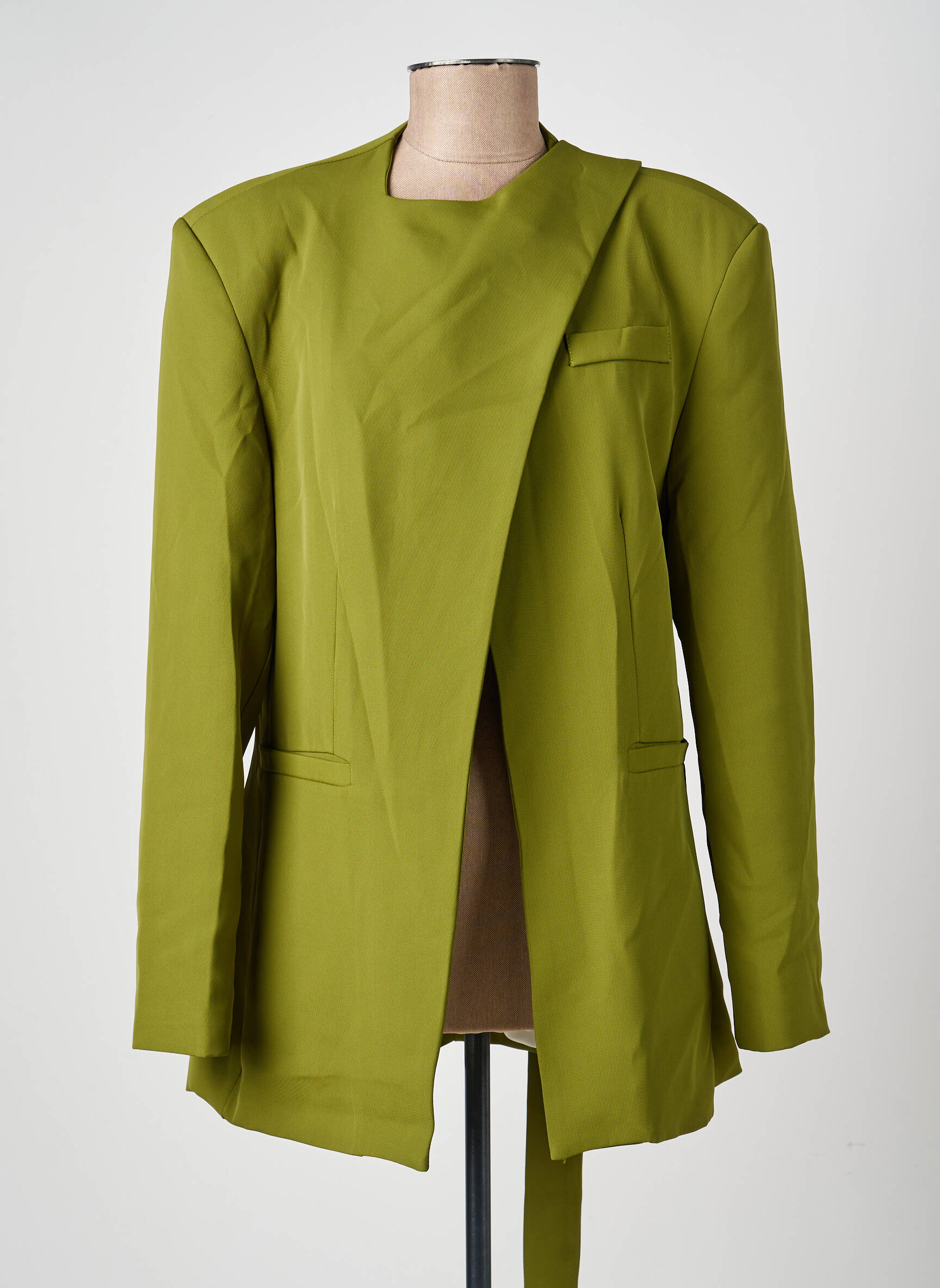 Sacou buzunare verde LUMINA femeie