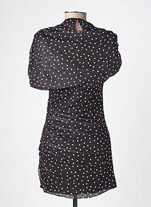 Rochie scurtă mâneci scurte mâneci scurte negru LUMINA femeie
