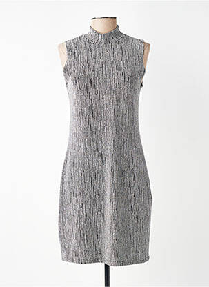 Rochie midi fără mâneci fără mâneci argintiu SCARLET ROOS femeie