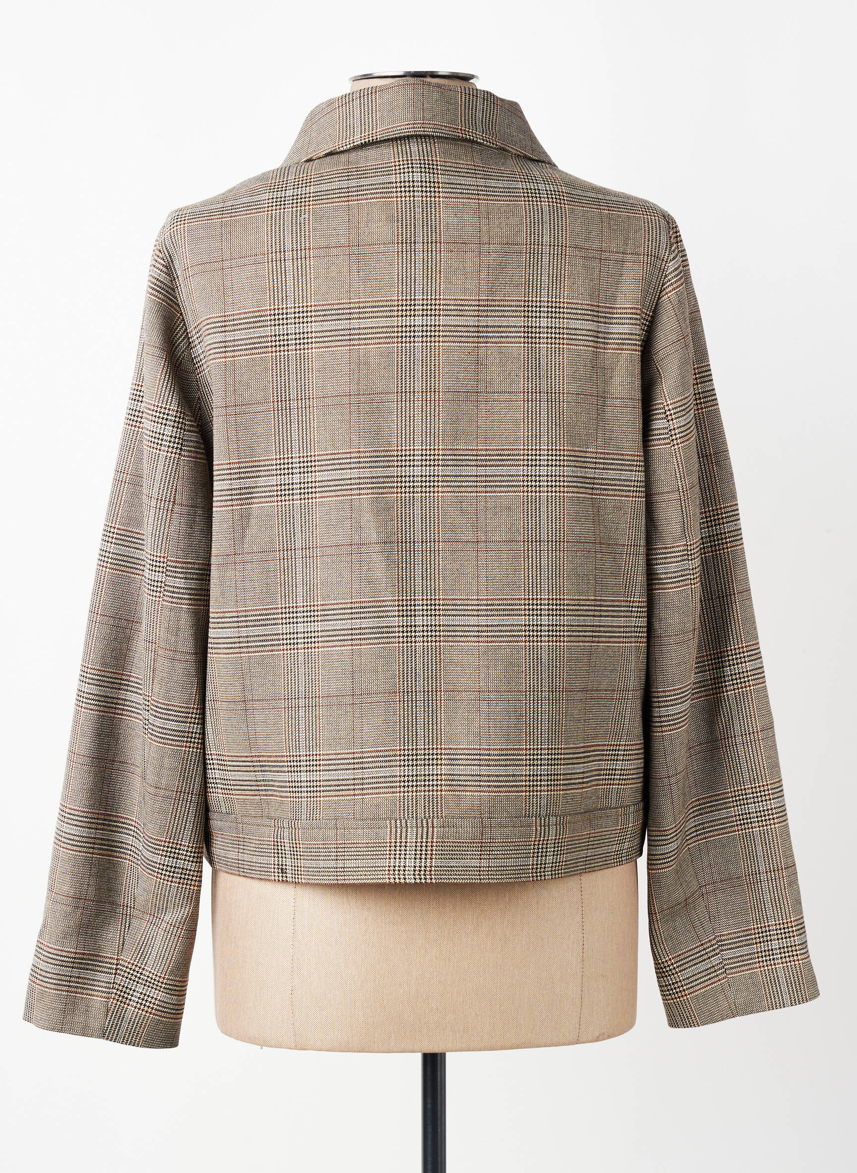 Jachete casual finisaj interior dublat maro LA FEE MARABOUTEE femeie