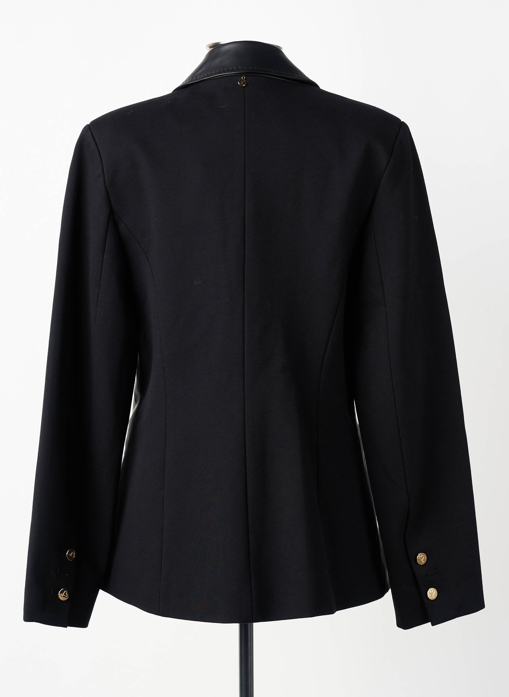 Sacou finisaj interior dublat negru LOLA CASADEMUNT femeie