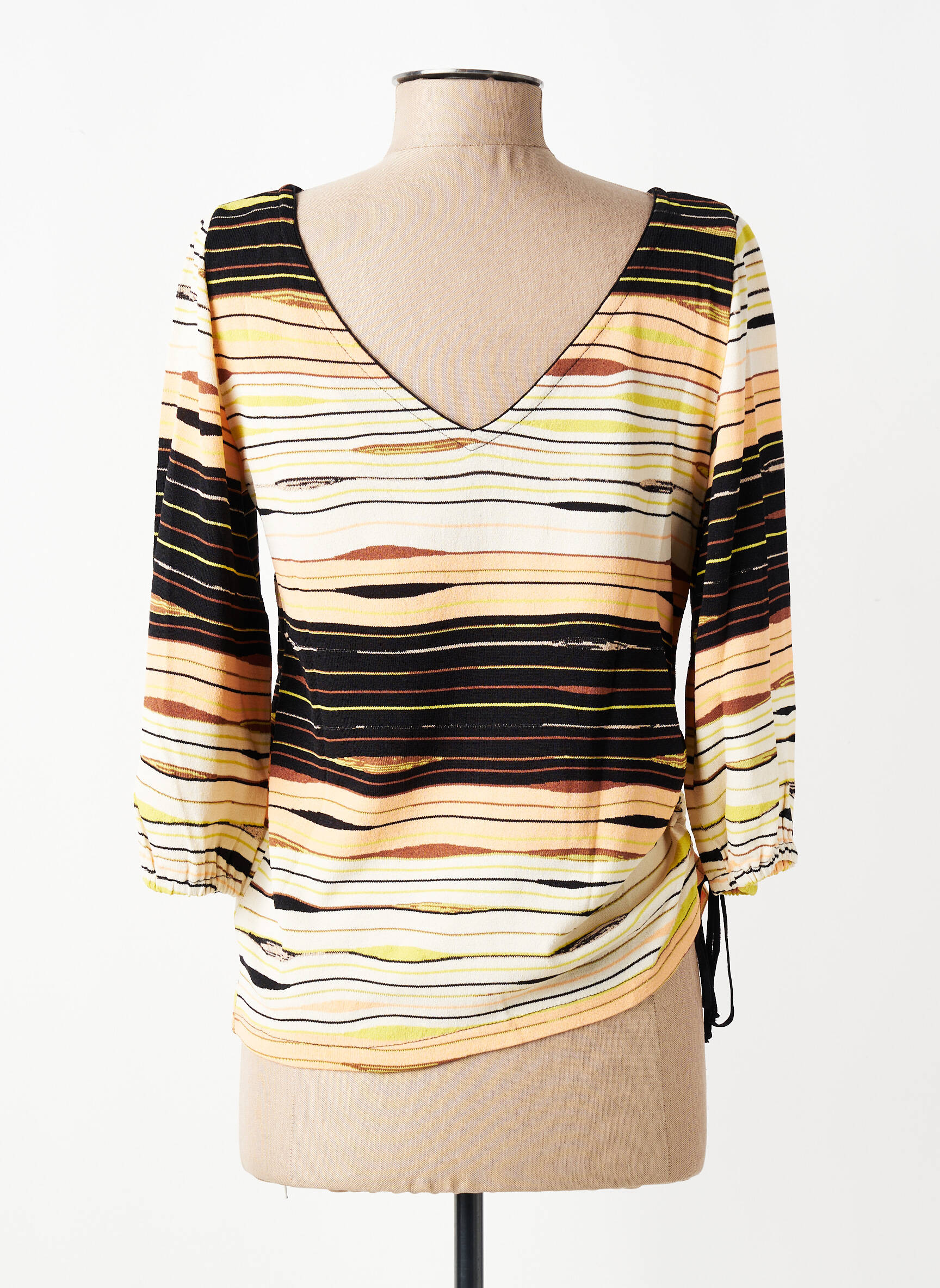 Tricou mâneci 3/4 mâneci 3/4 negru ALDO MARTIN'S femeie
