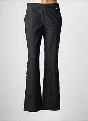 Pantalon drept elasticitate mărime normală negru LOLA CASADEMUNT femeie
